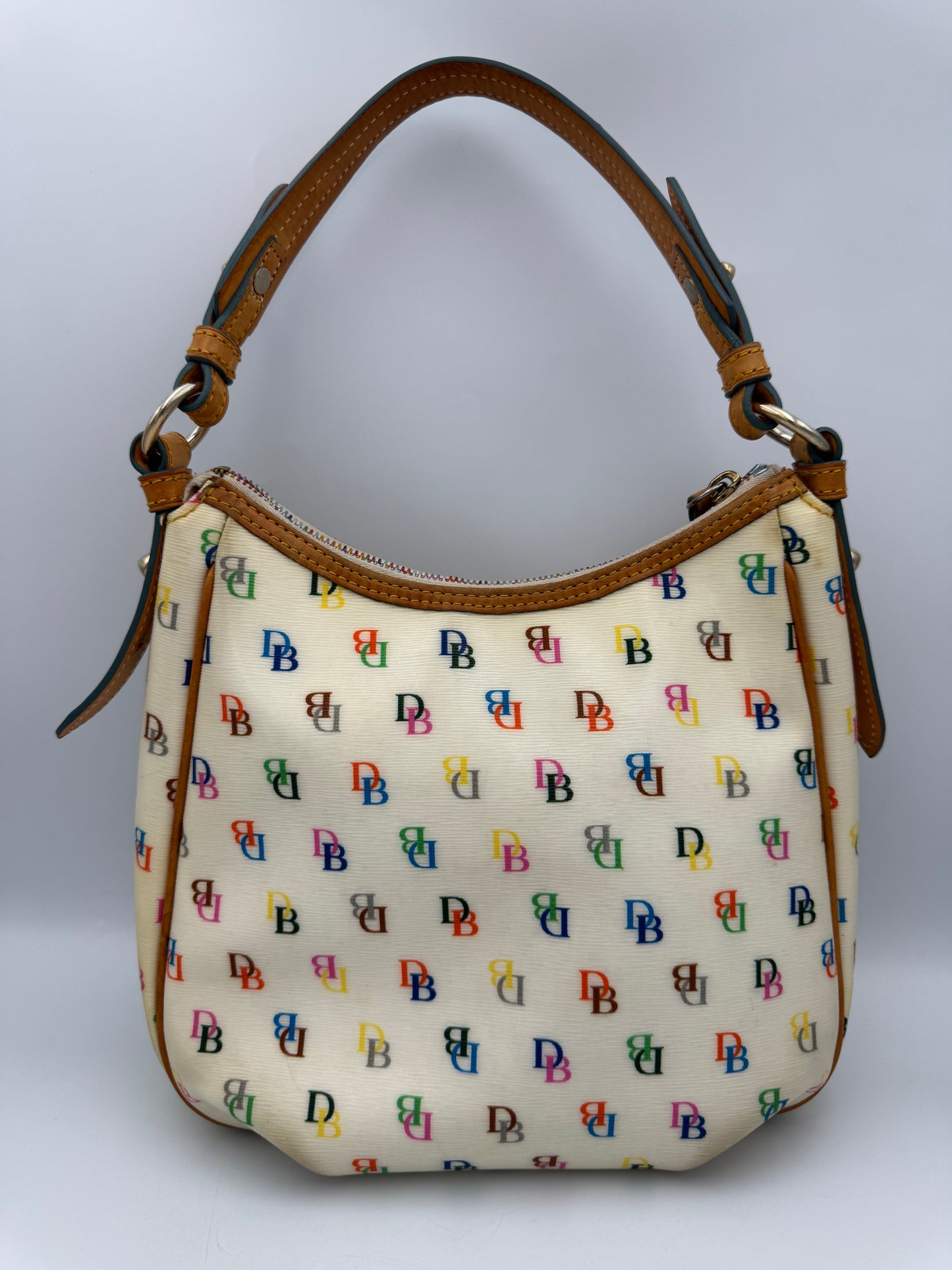 Vintage Dooney & Bourke monogram shoulder bag