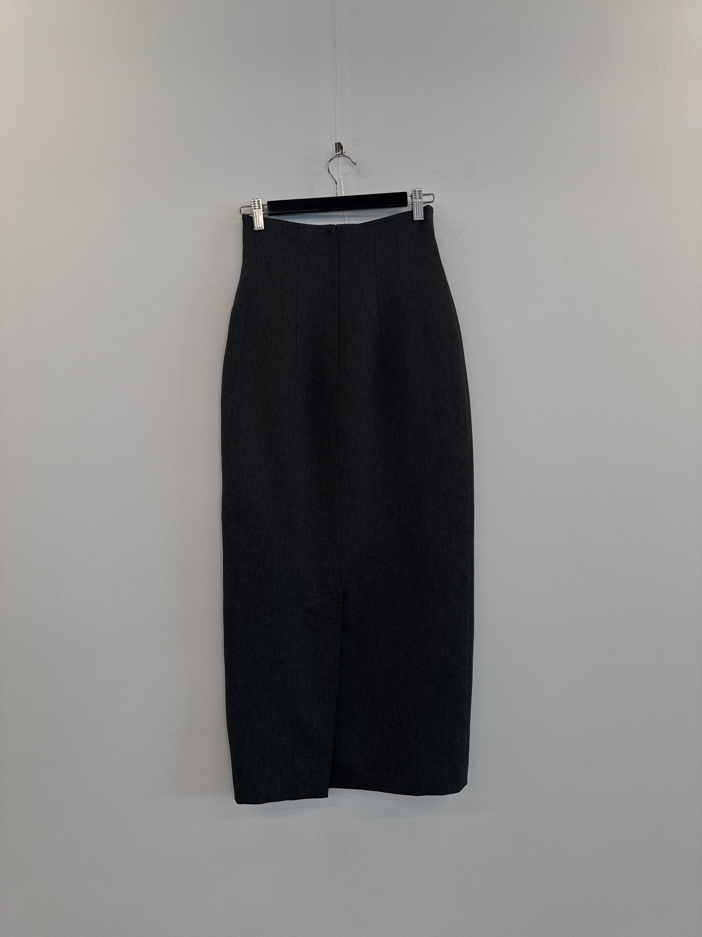 Vintage Paolini Grey Longline Skirt - Size XS