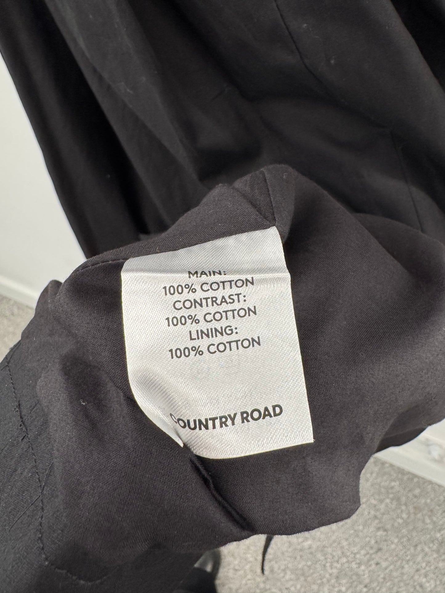 Country Road Black Long Dress - Size 10