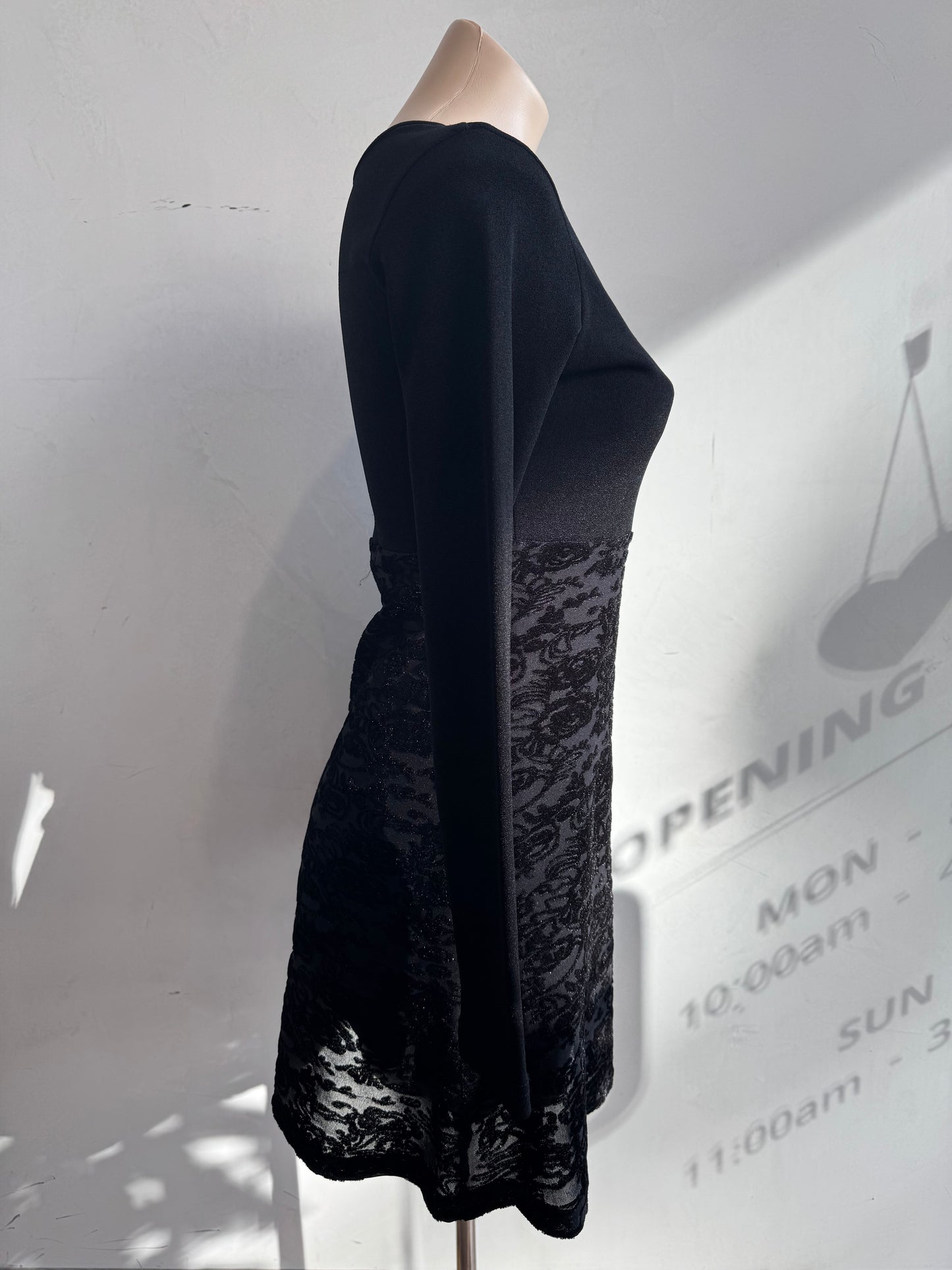 Vintage Twist little black dress - size s