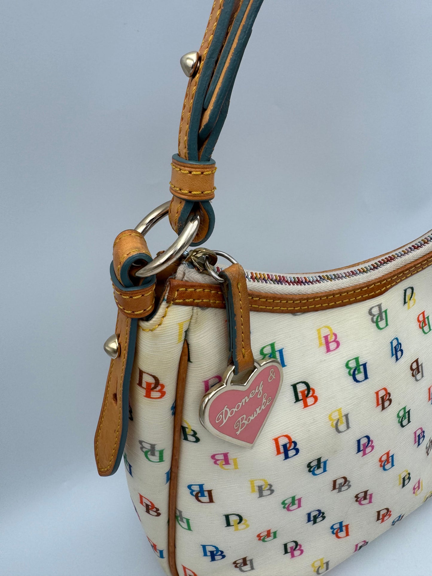 Classic Dooney & Bourke Vintage Monogram Shoulder Bag