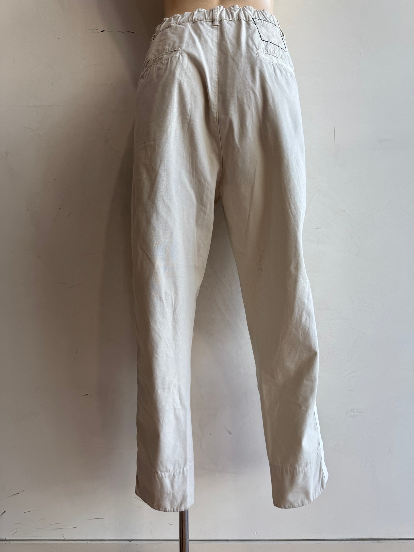 Bassike Beige pants size 1