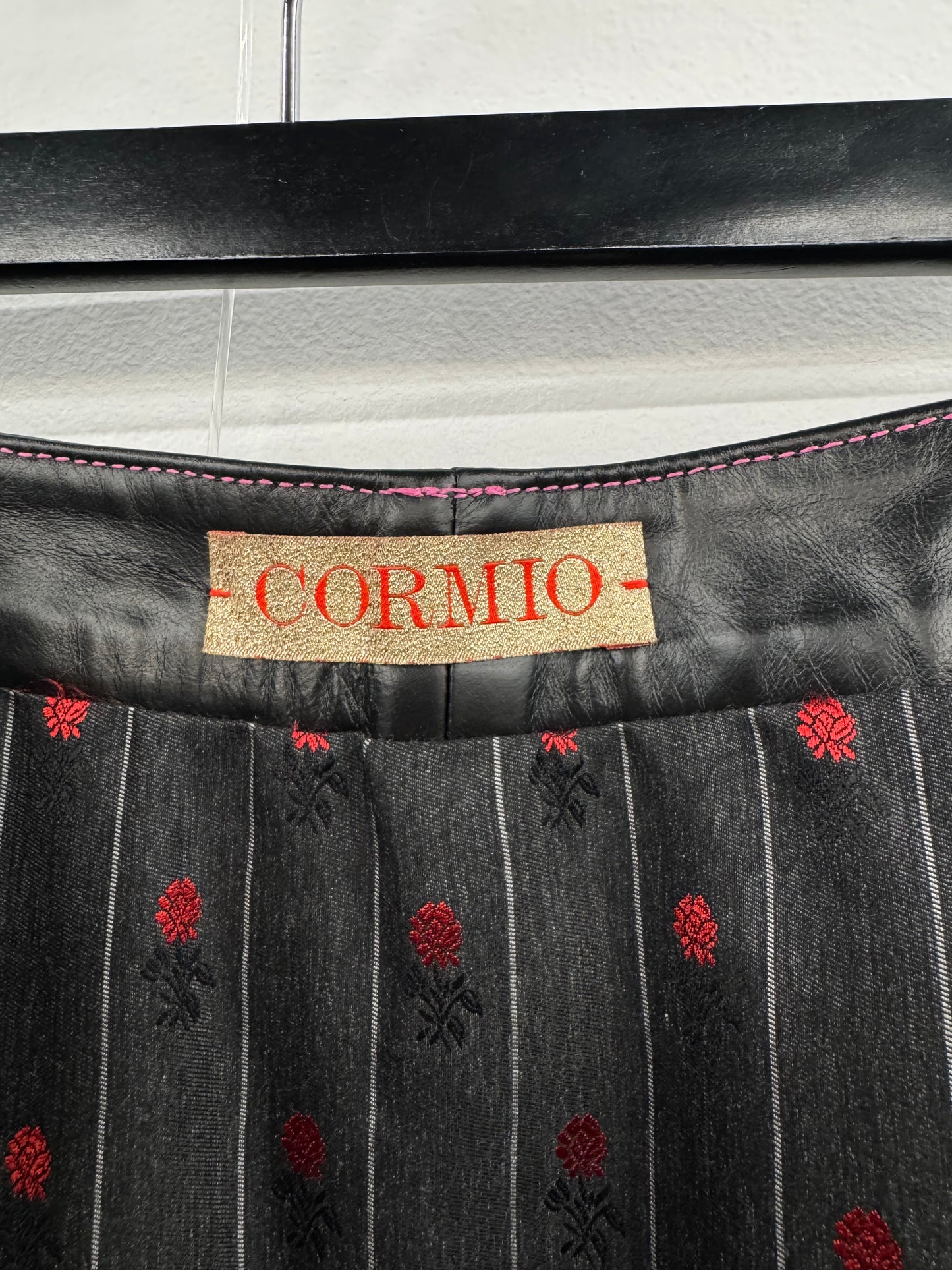 Cormio Leather Skirt Sz Small