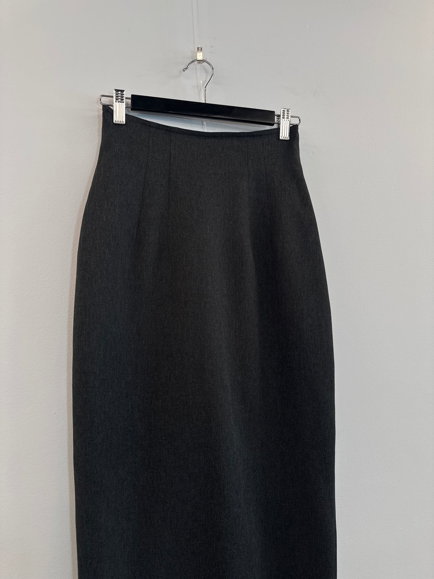 Vintage Paolini Grey Longline Skirt - Size XS
