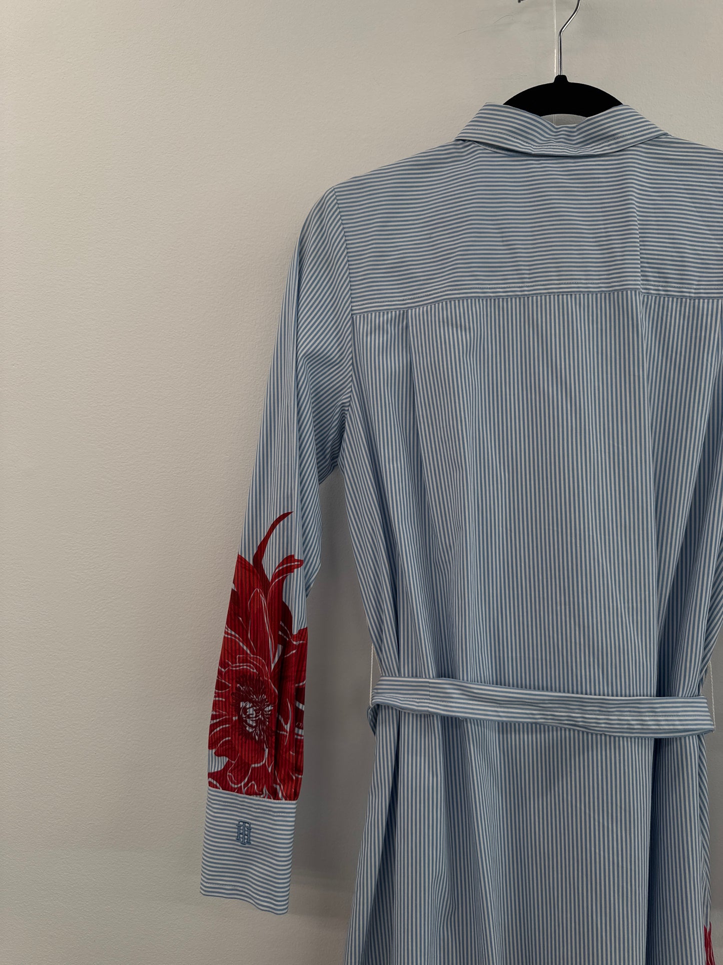 Tommy Hilfiger Floral Midi Shirtdress - Size 8