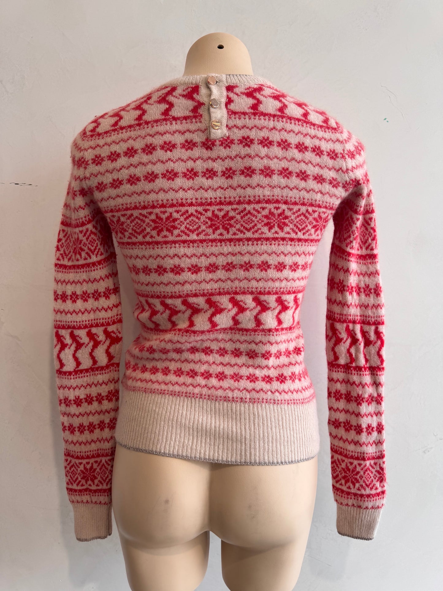 Ted Baker Fair Isle jumper - size XS