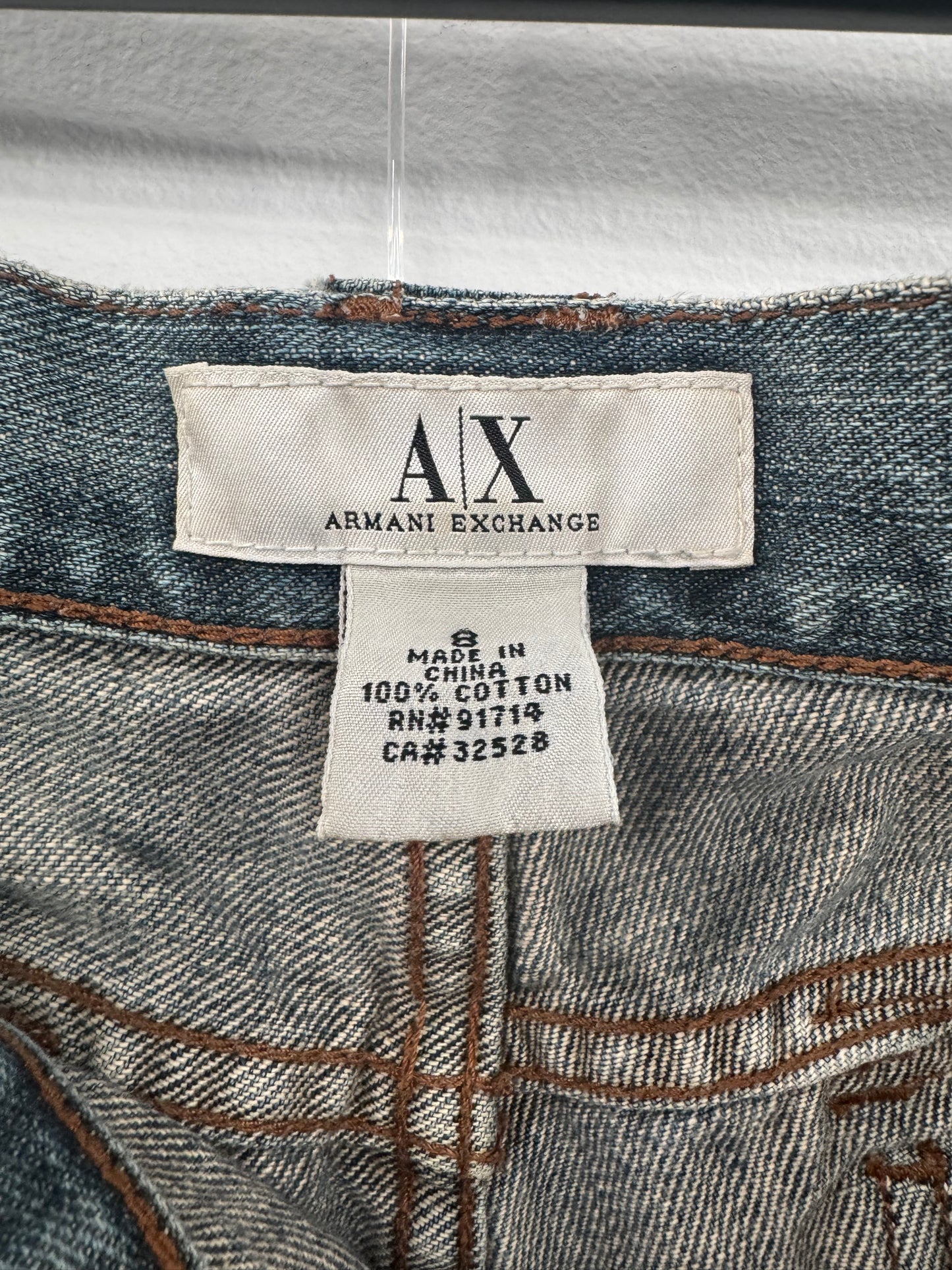 Armani Exchange Blue Jeans - Size US 8