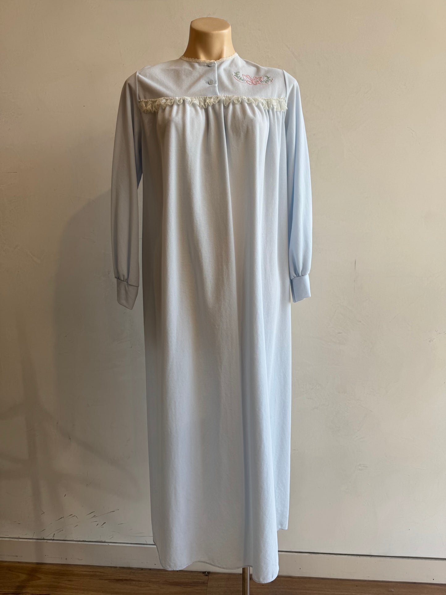 Vintage Pedita blue gown -size 10