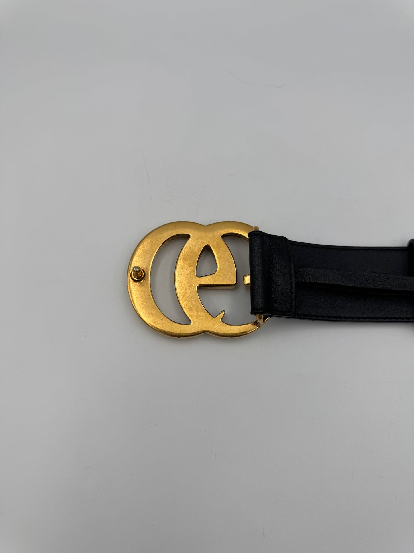 GUCCI Marmont 4cm Wide Belt Size 85