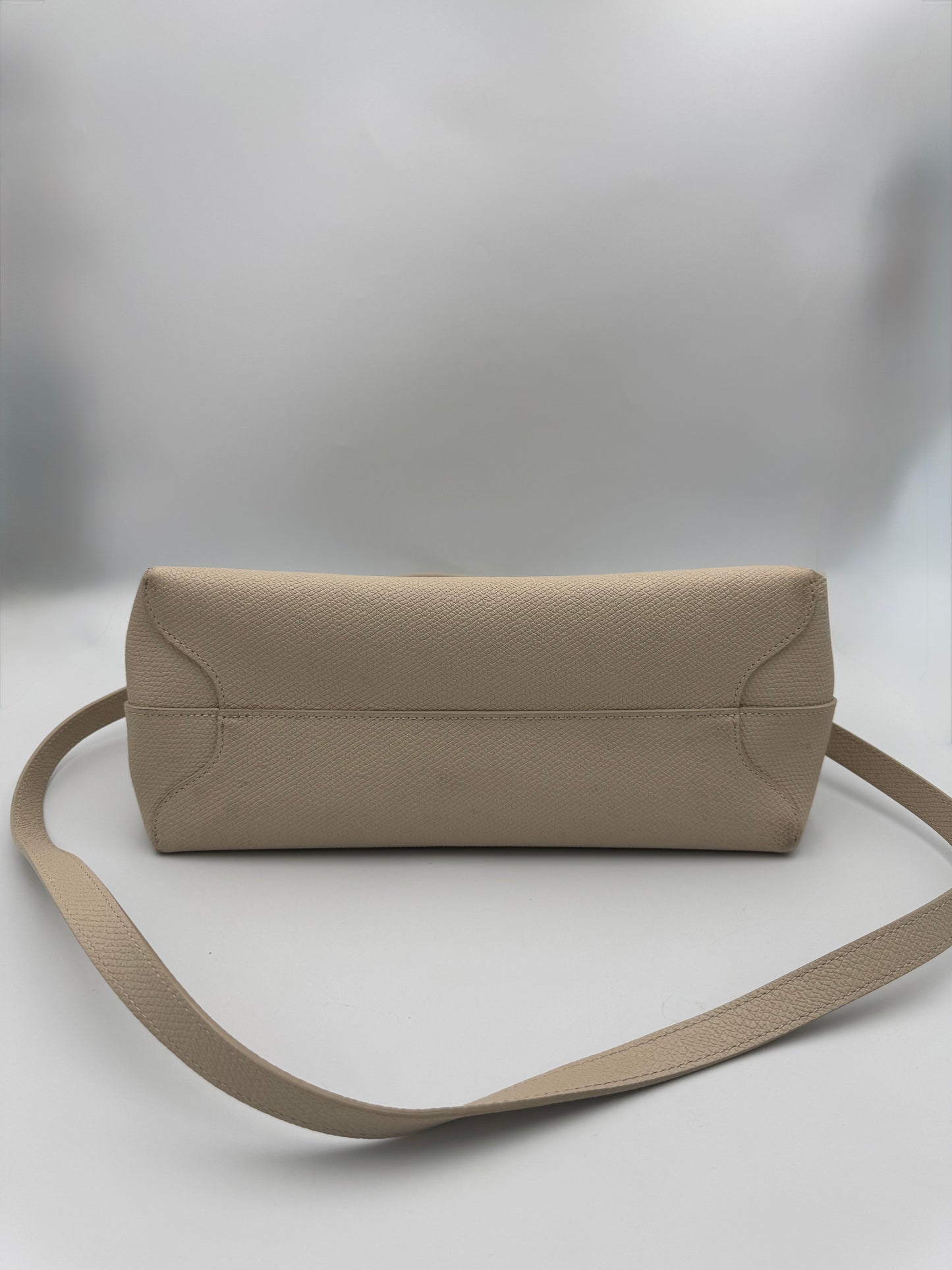 Longchamp Le Roseau Medium in Cream Handbag