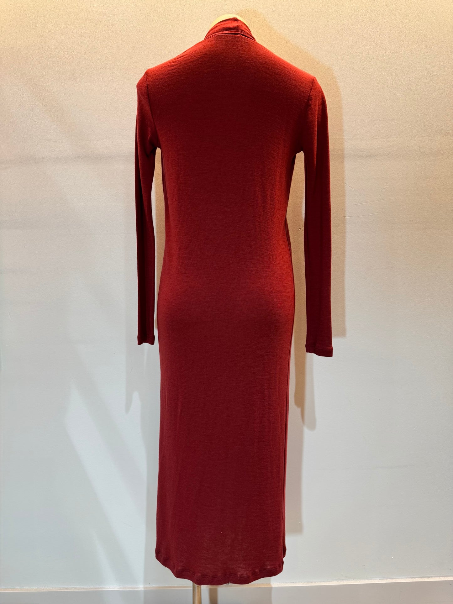 Kookai Long Red Wool Cardigan - size S