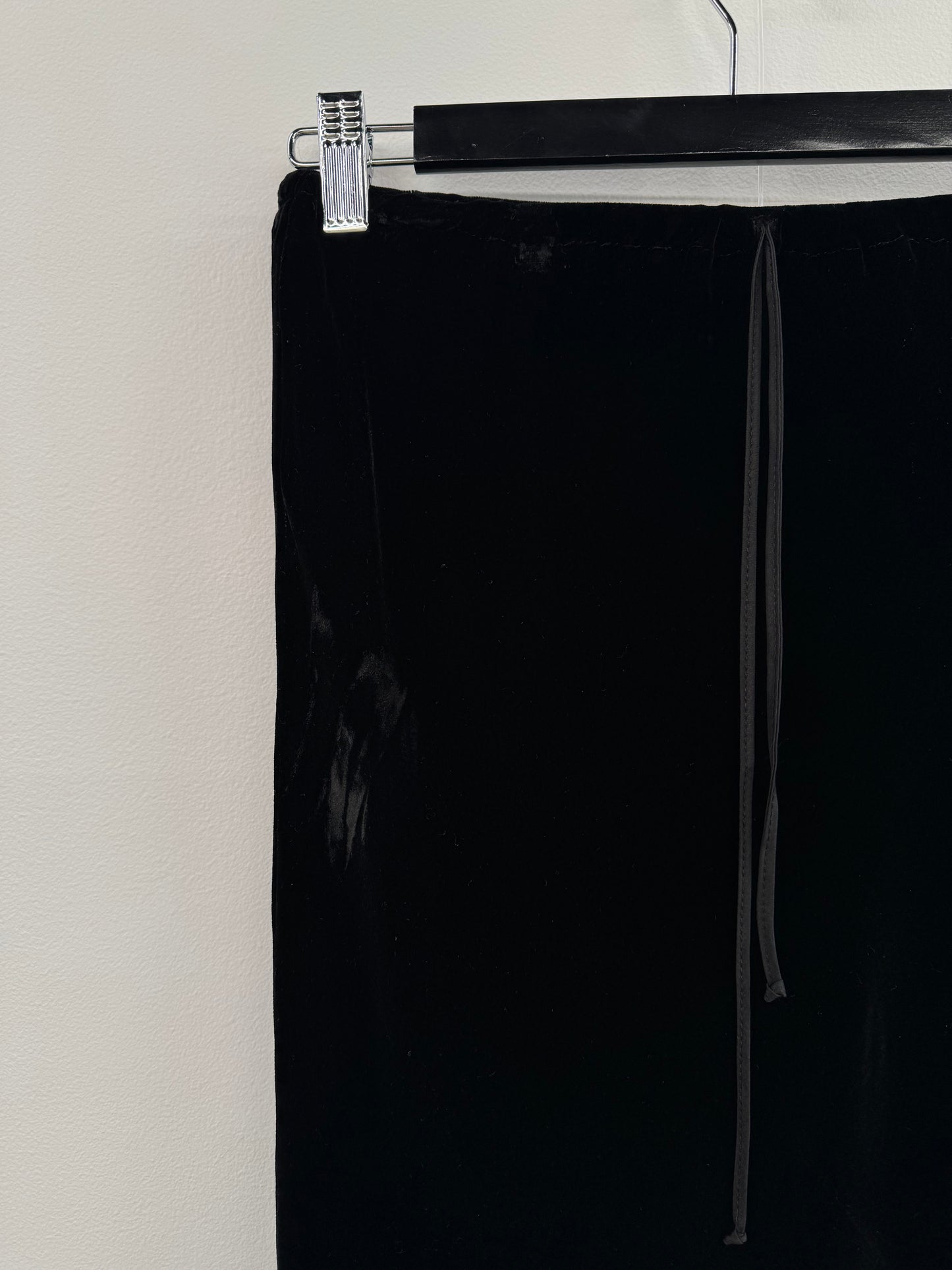 Peace Angel Black Velvet Skirt - Sz m