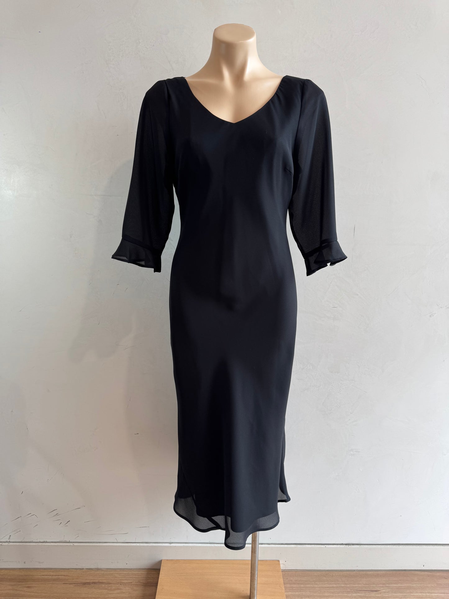 Vintage The Classic Club black dress -  size S