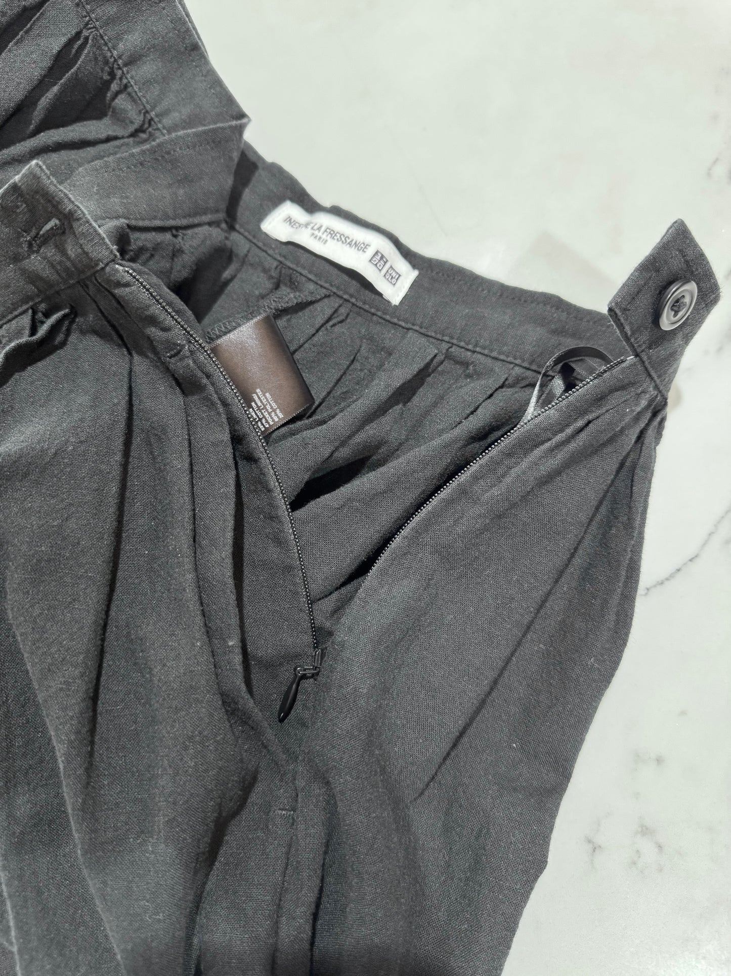 Uniqlo x Ines Black Midi Skirt - size S