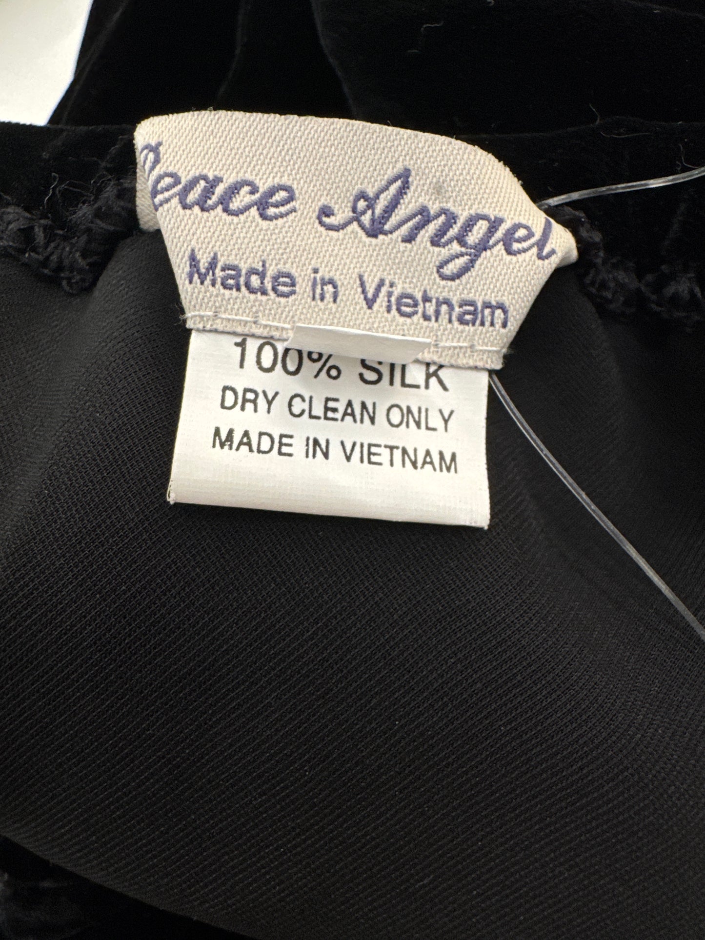 Peace Angel Black Velvet Skirt - Sz m