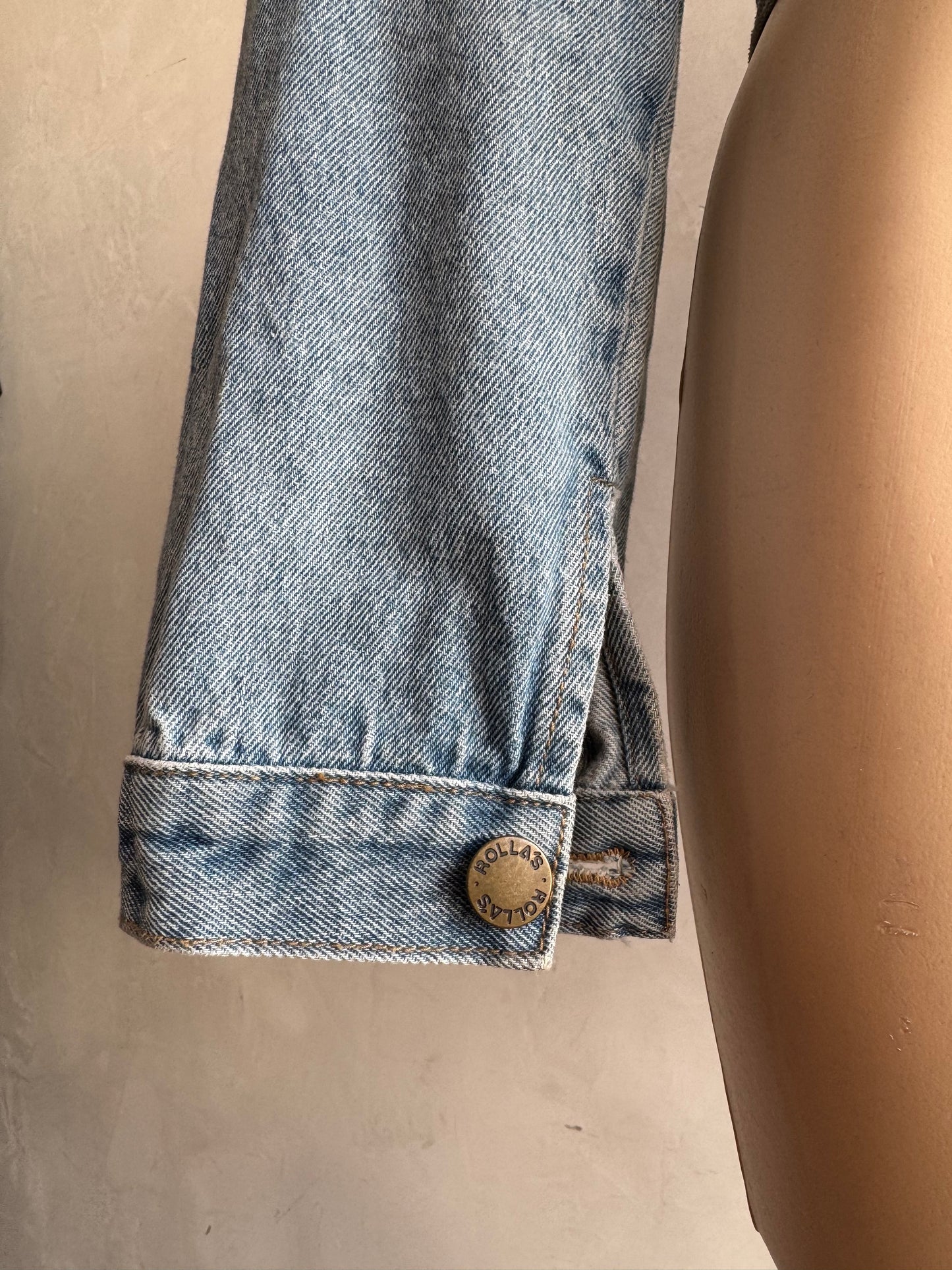 Rollas Blue Denim Jacket - size 10