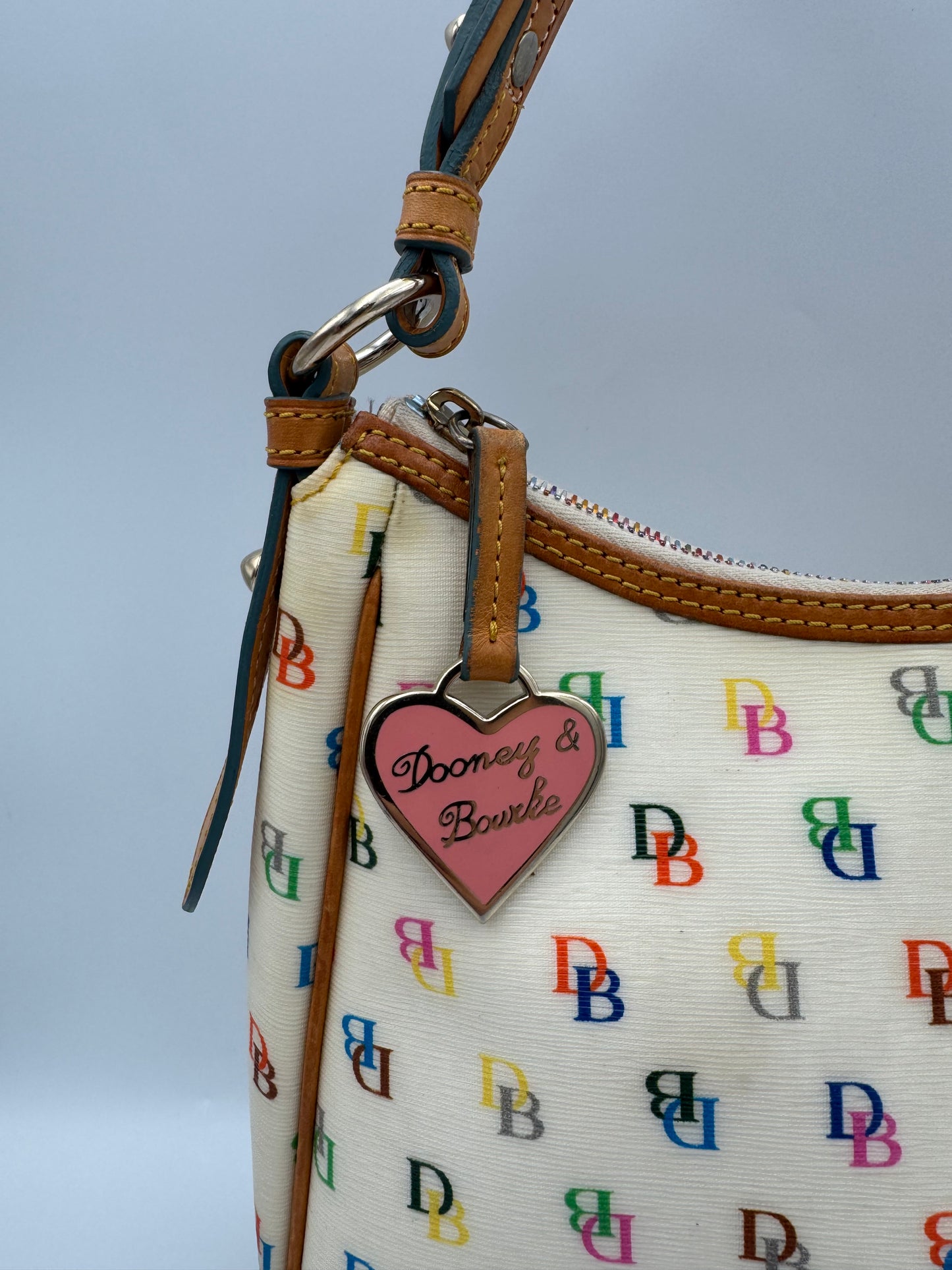 Classic Dooney & Bourke Vintage Monogram Shoulder Bag