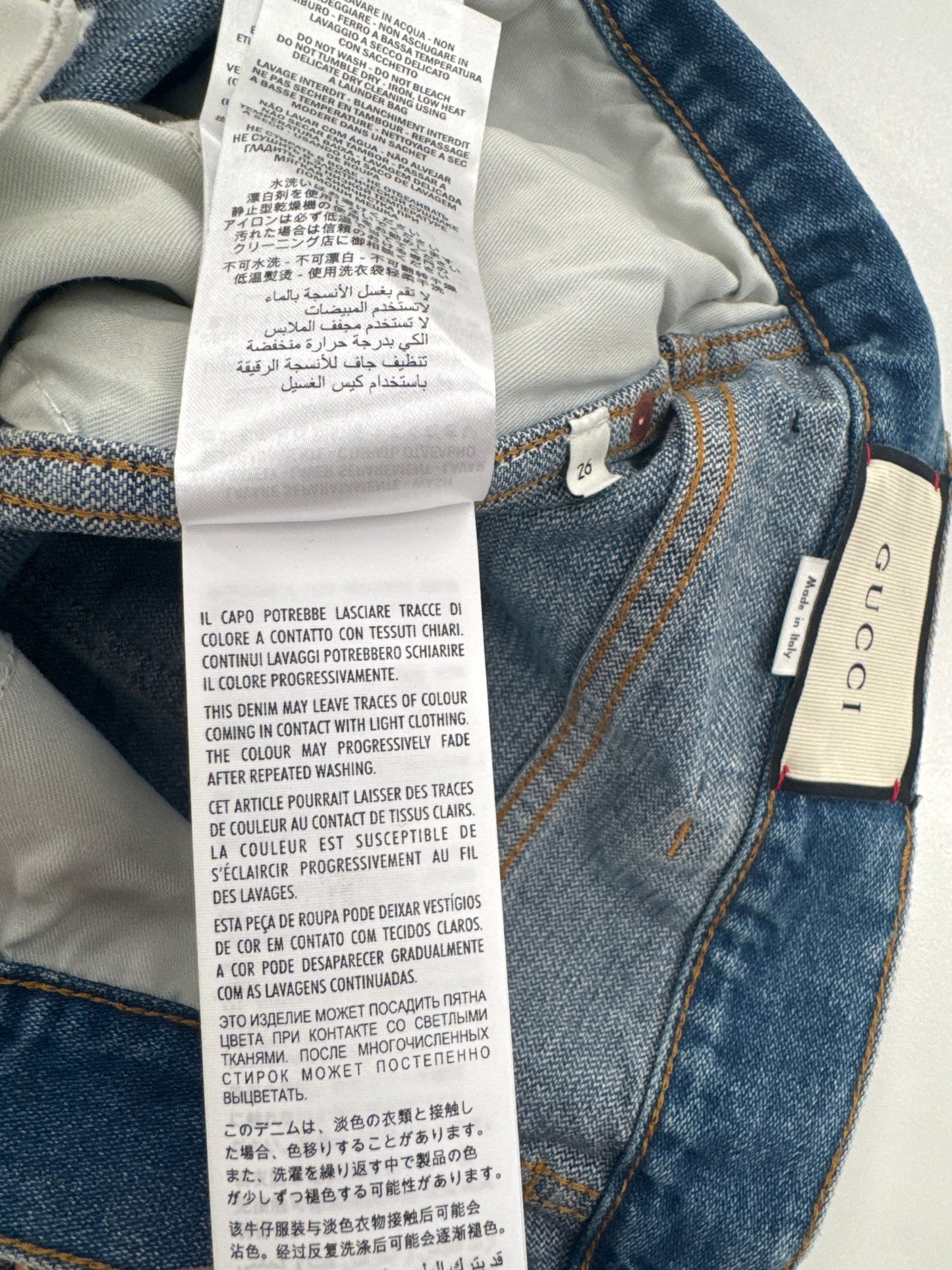 Gucci Denim Shorts - size 26