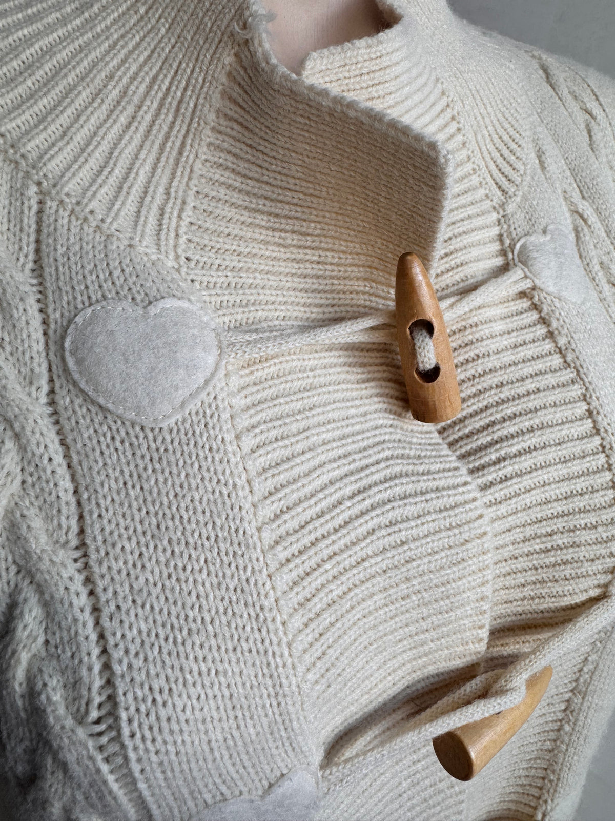 Vintage Billabong Cream Long Cardigan - size 12