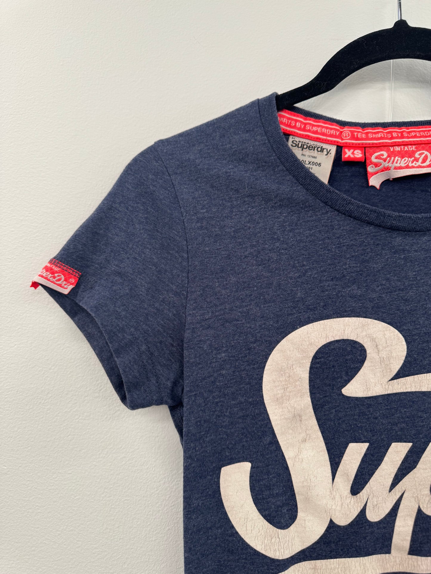 Superdry Logo Tee - Size XXS