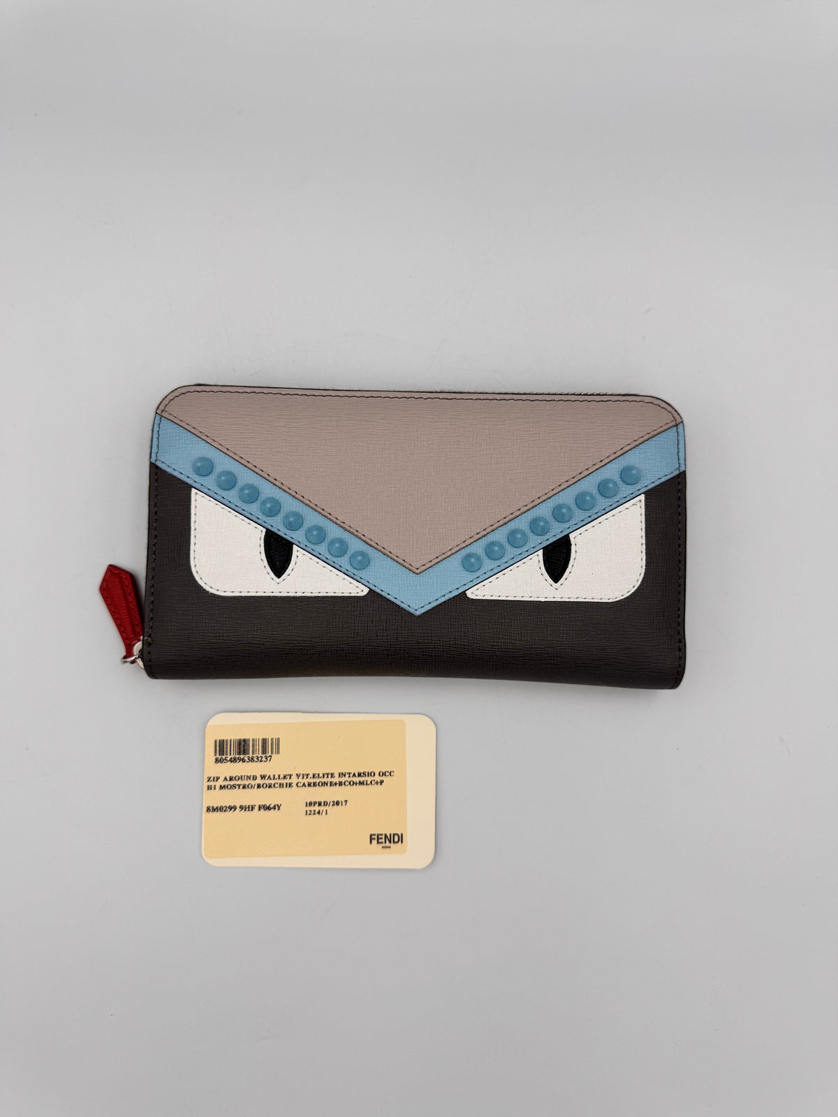 FENDI Monster Eyes Wallet New In Box