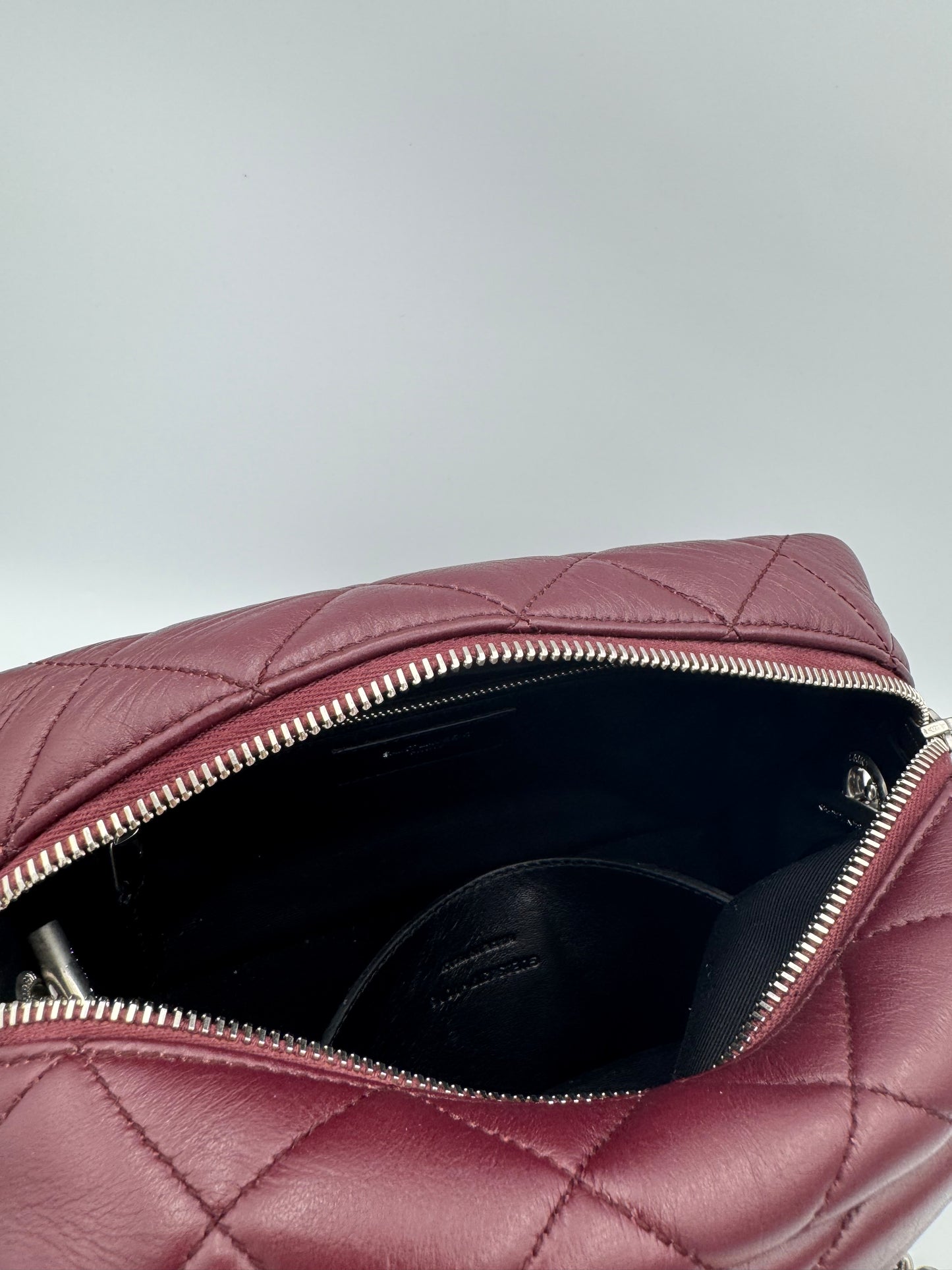 YVES SAINT LAURENT Burgundy Lou Lou Bag