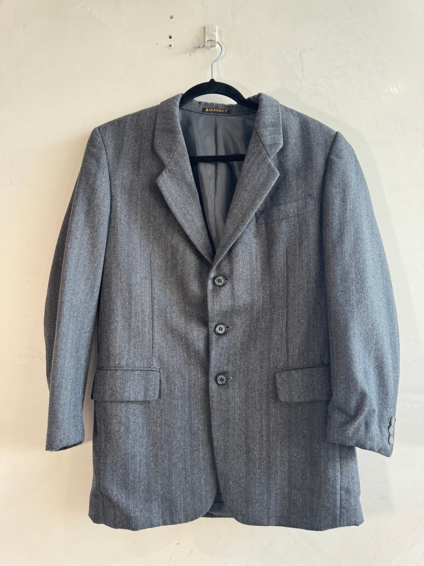 Vintage Montagut Wool Blazer - size L