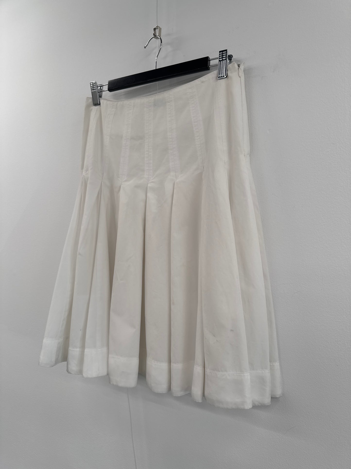 Satch White Skirt - Size 8