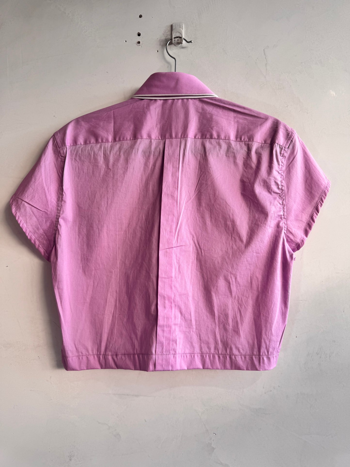 Upcycled Zenetti Lilac Tang Shirt - size L