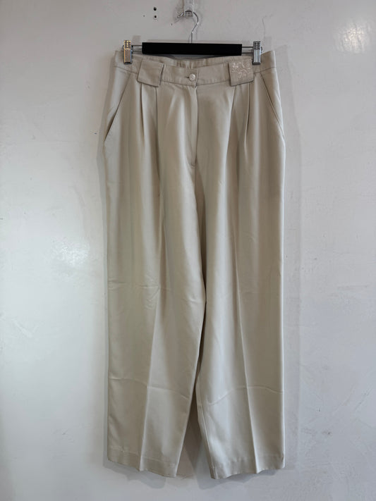 Vintage Sports Fashion cream pants -size 10