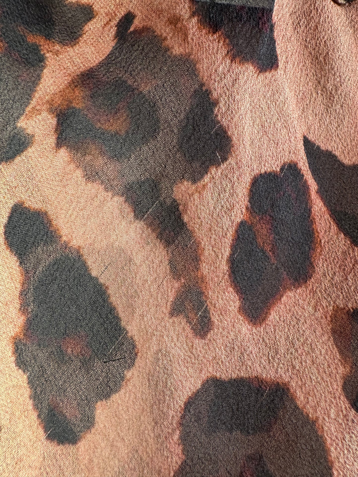 Christopher Besber Leopard Skirt - size 10