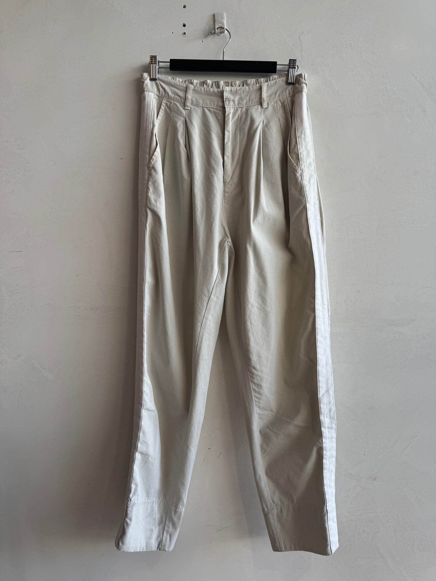 Bassike Beige pants size 1