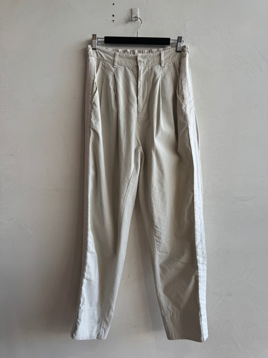 Bassike Beige pants size 1