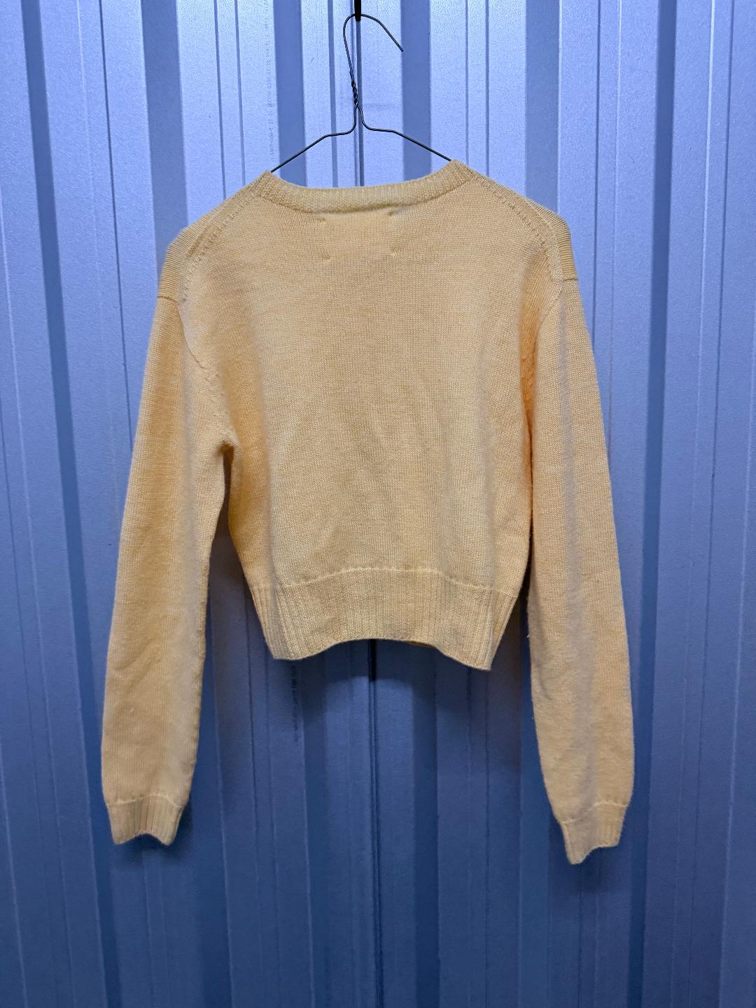 Yellow Viktoria & Woods Yellow Cardigan - size XS Size