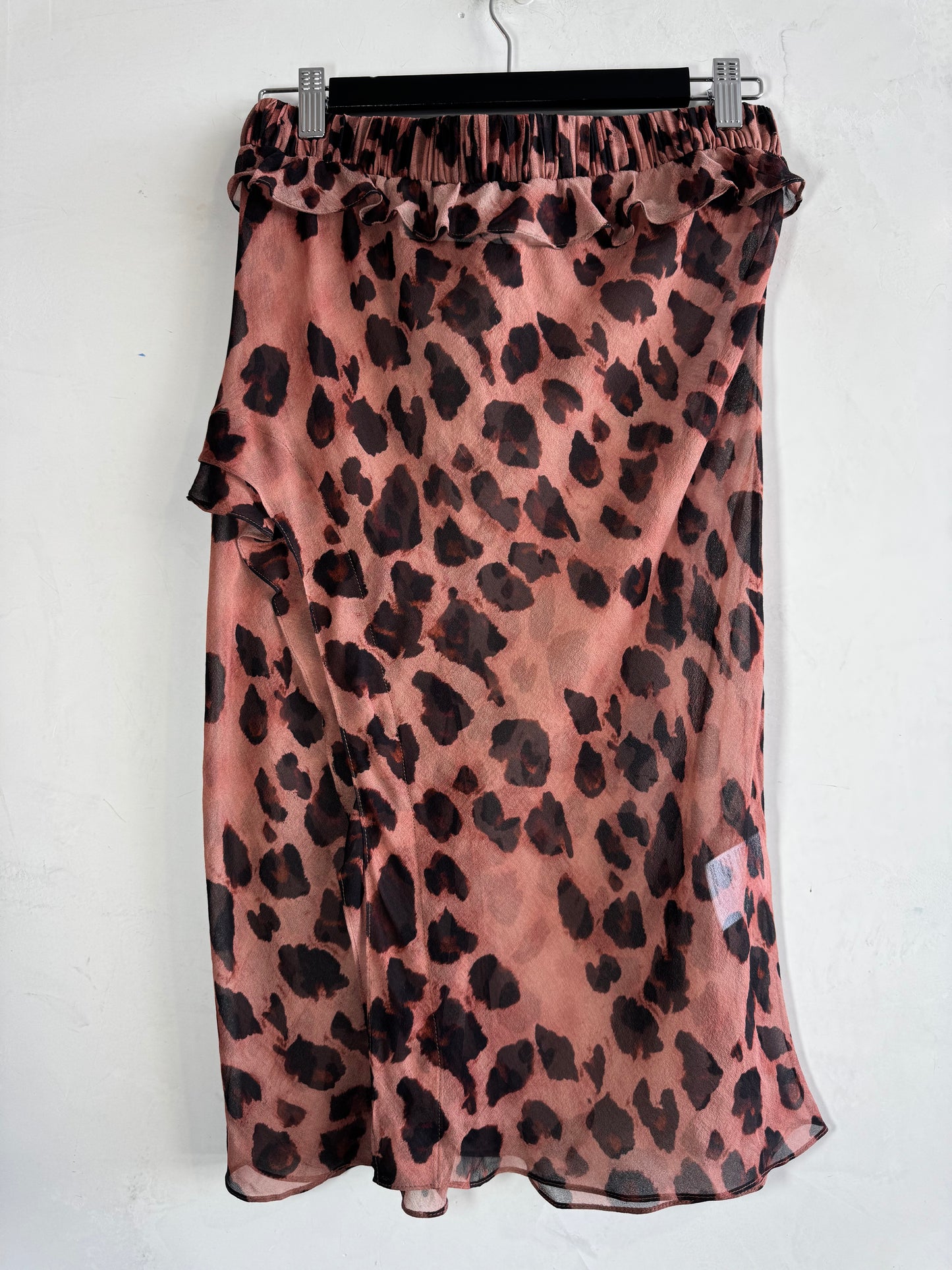 Christopher Besber Leopard Skirt - size 10