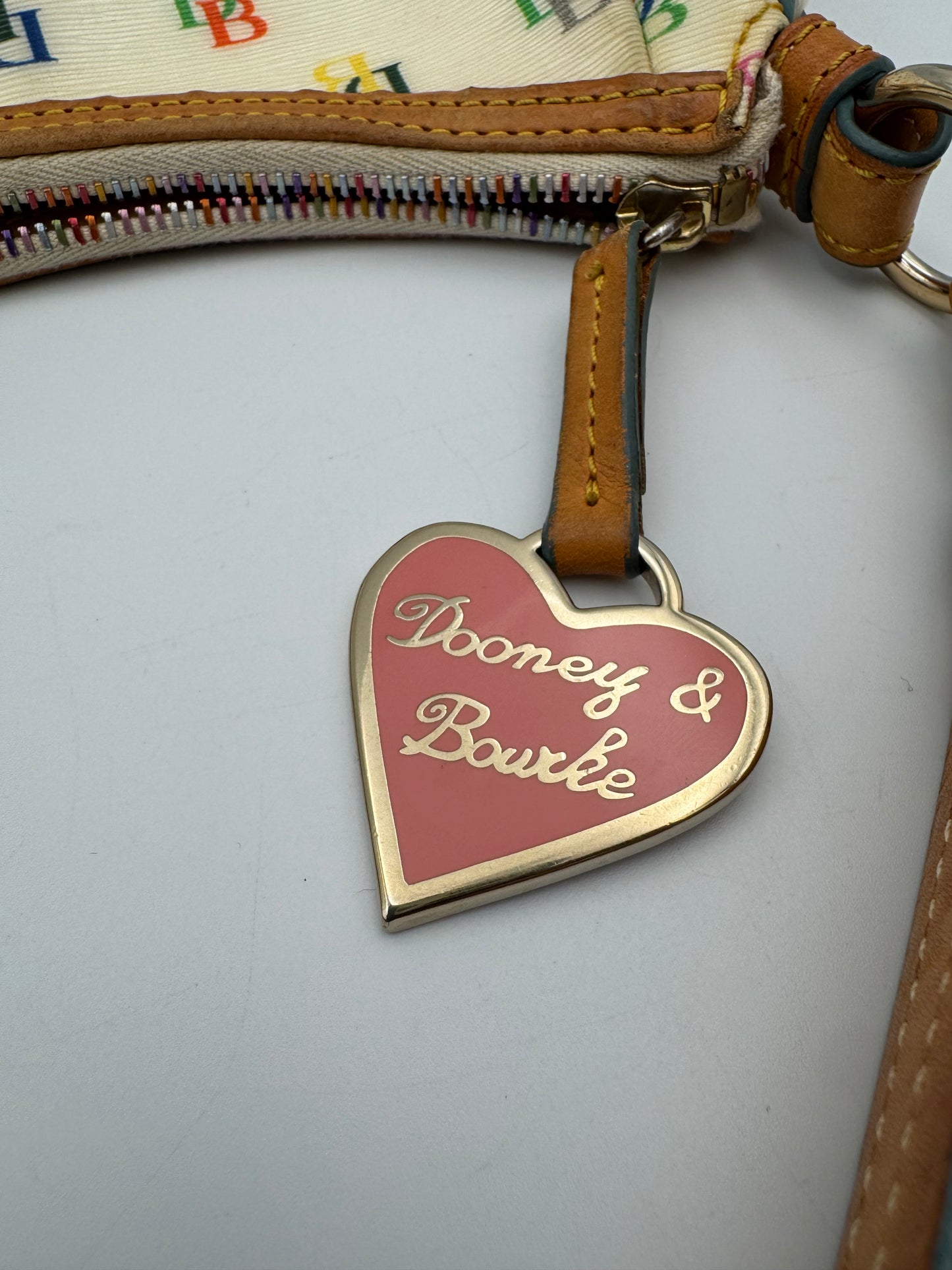 Classic Dooney & Bourke Vintage Monogram Shoulder Bag