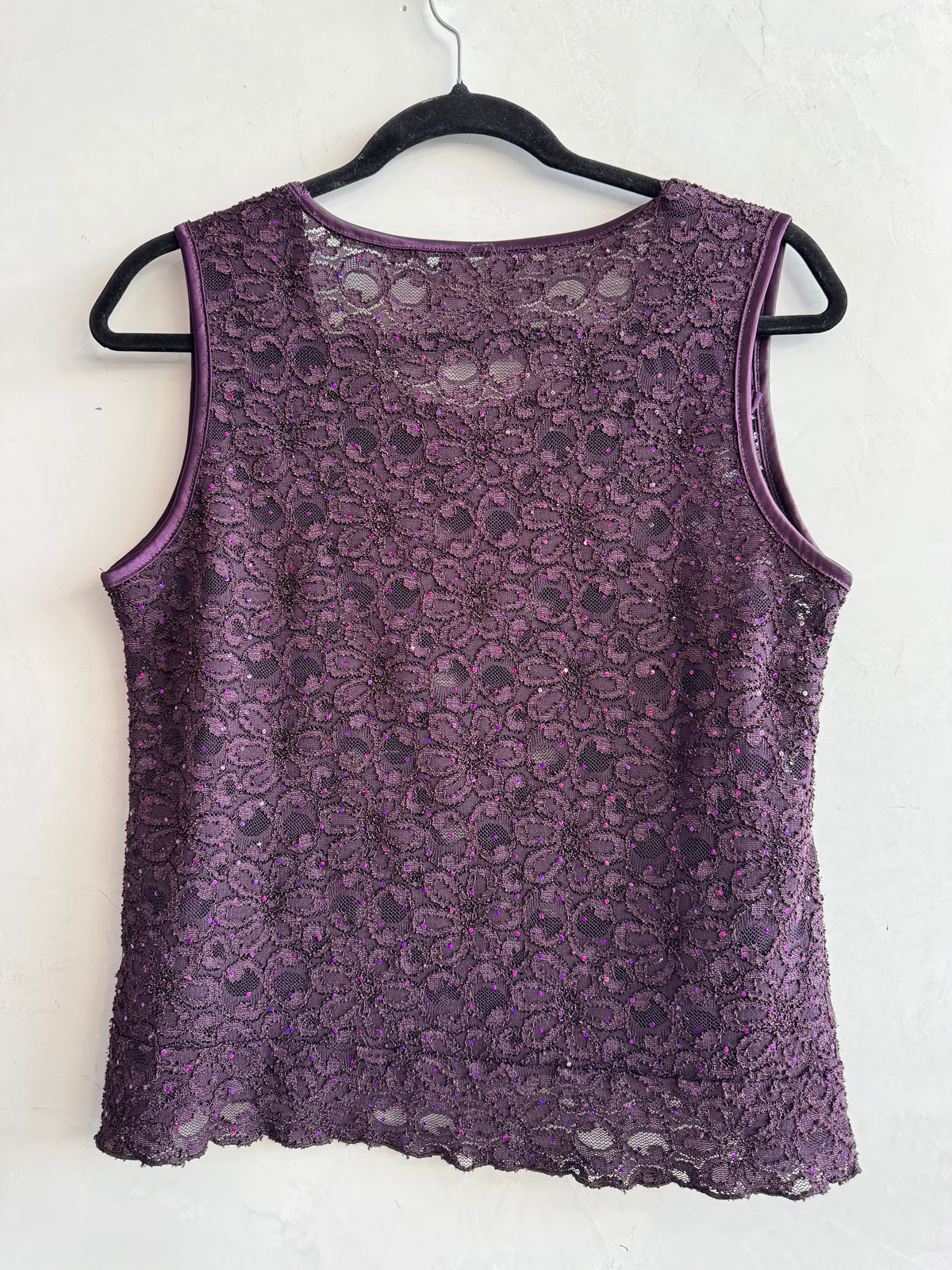 Purple Lace Cami - size M/L