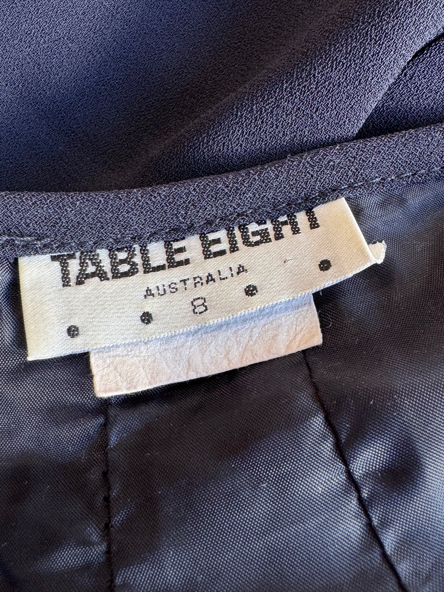 Vintage Table Eight Navy Mini Skirt - size XS