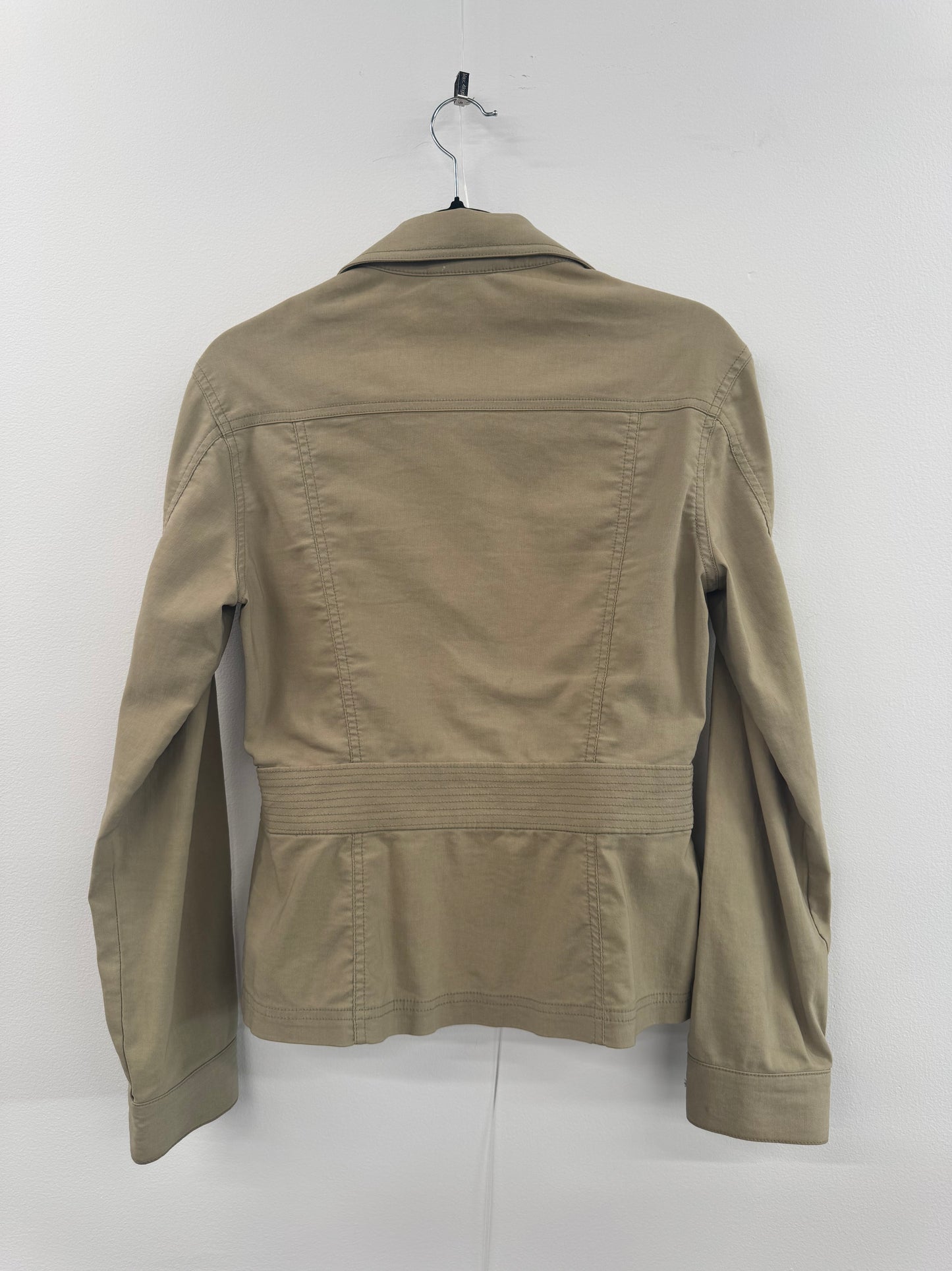 Vintage Brown Sugar Beige Jacket - Size 8