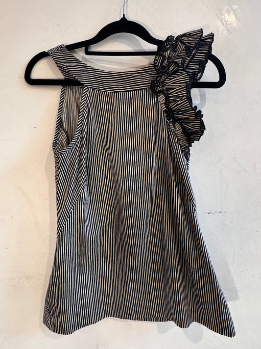 Vintage Cue Frill Detail Top - size 8