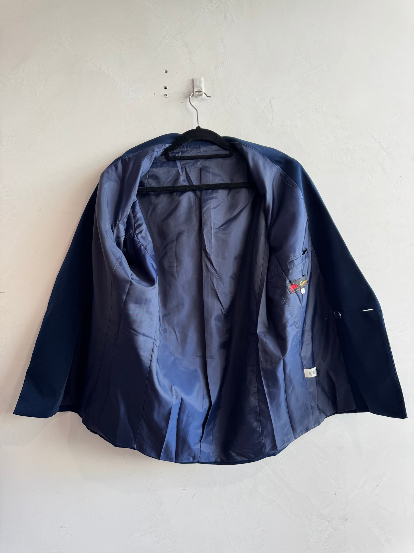 Vintage Sunrise navy blue blazer - size S