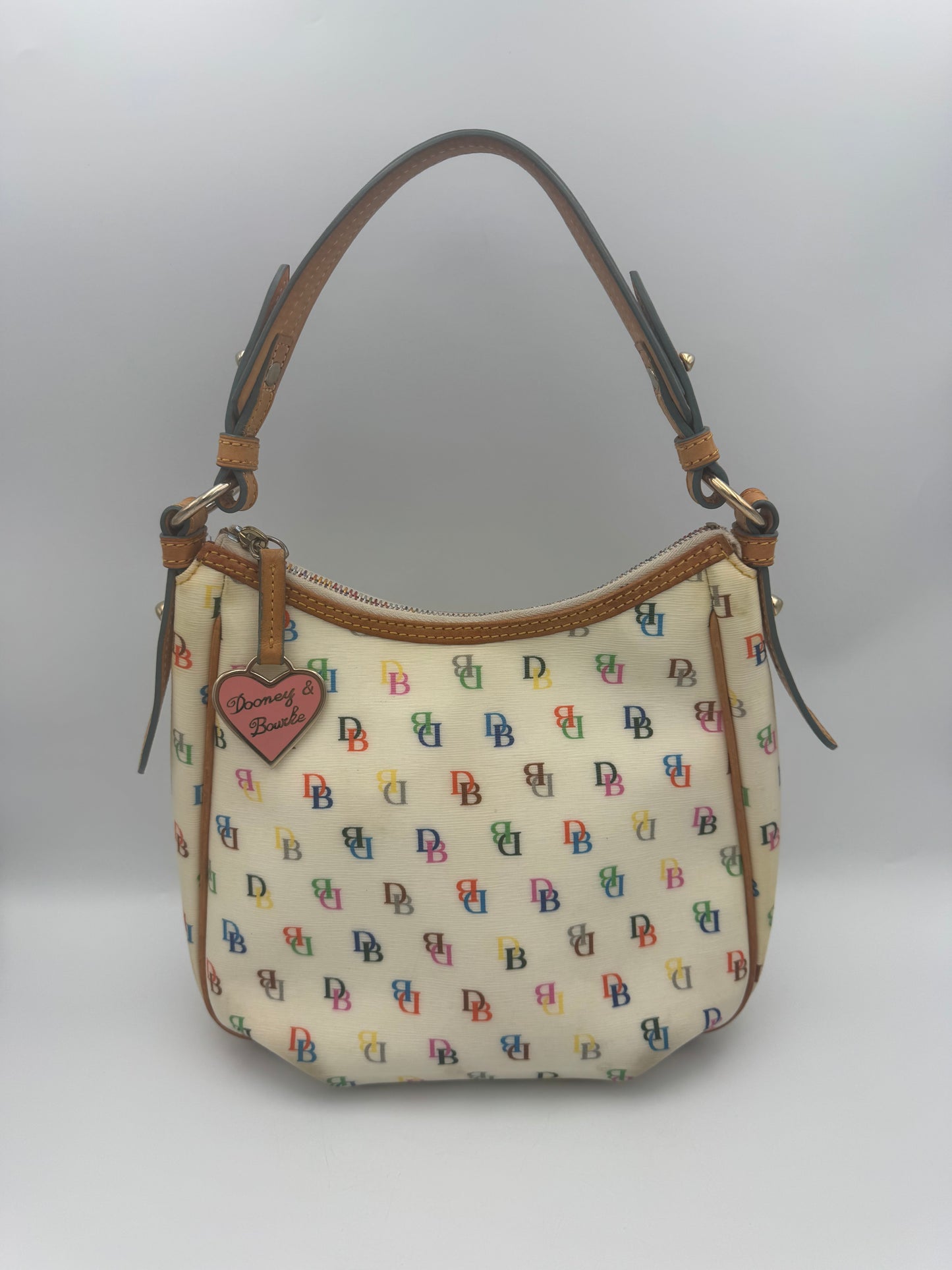 Classic Dooney & Bourke Vintage Monogram Shoulder Bag