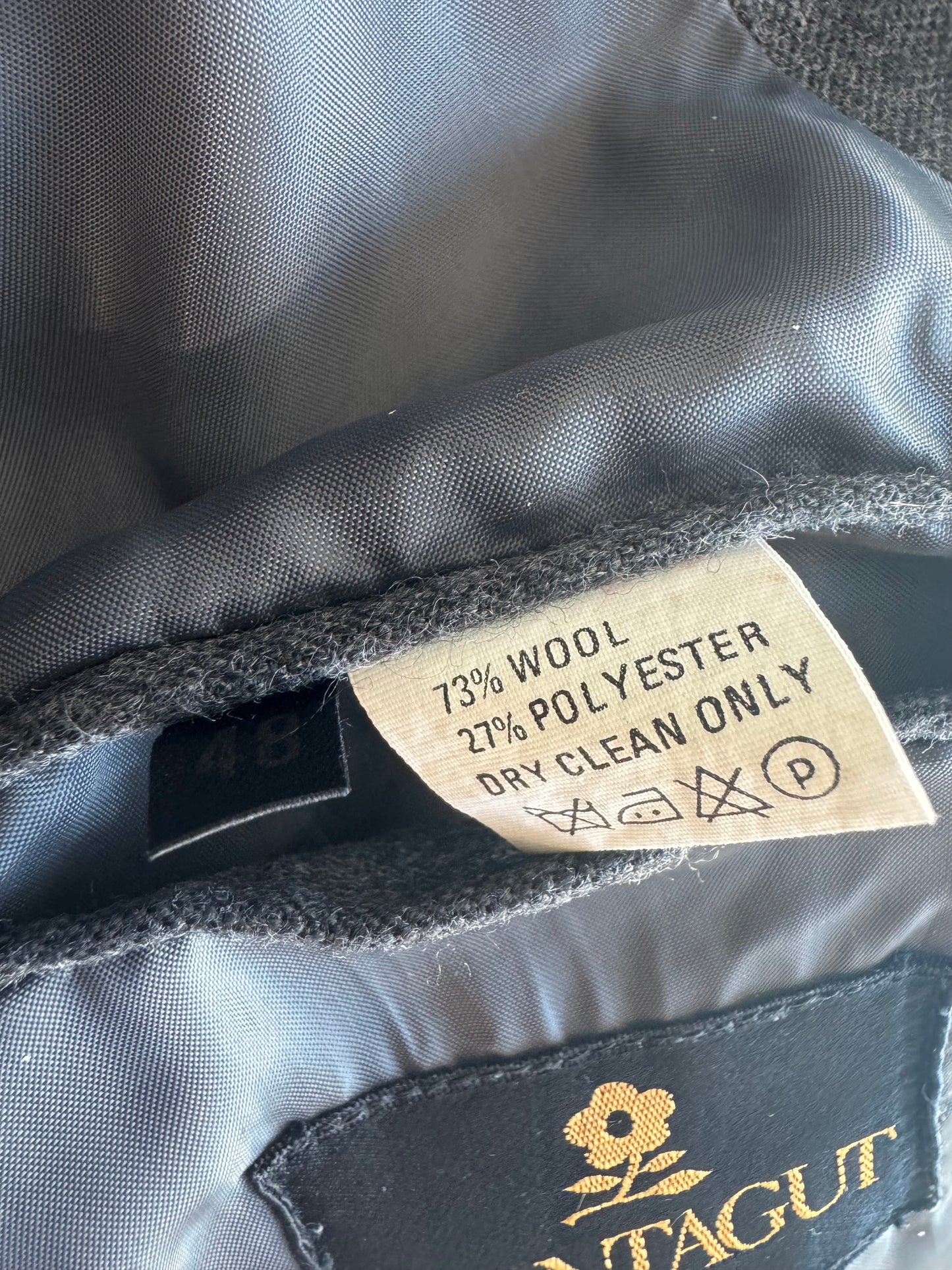 Vintage Montagut Wool Blazer - size L