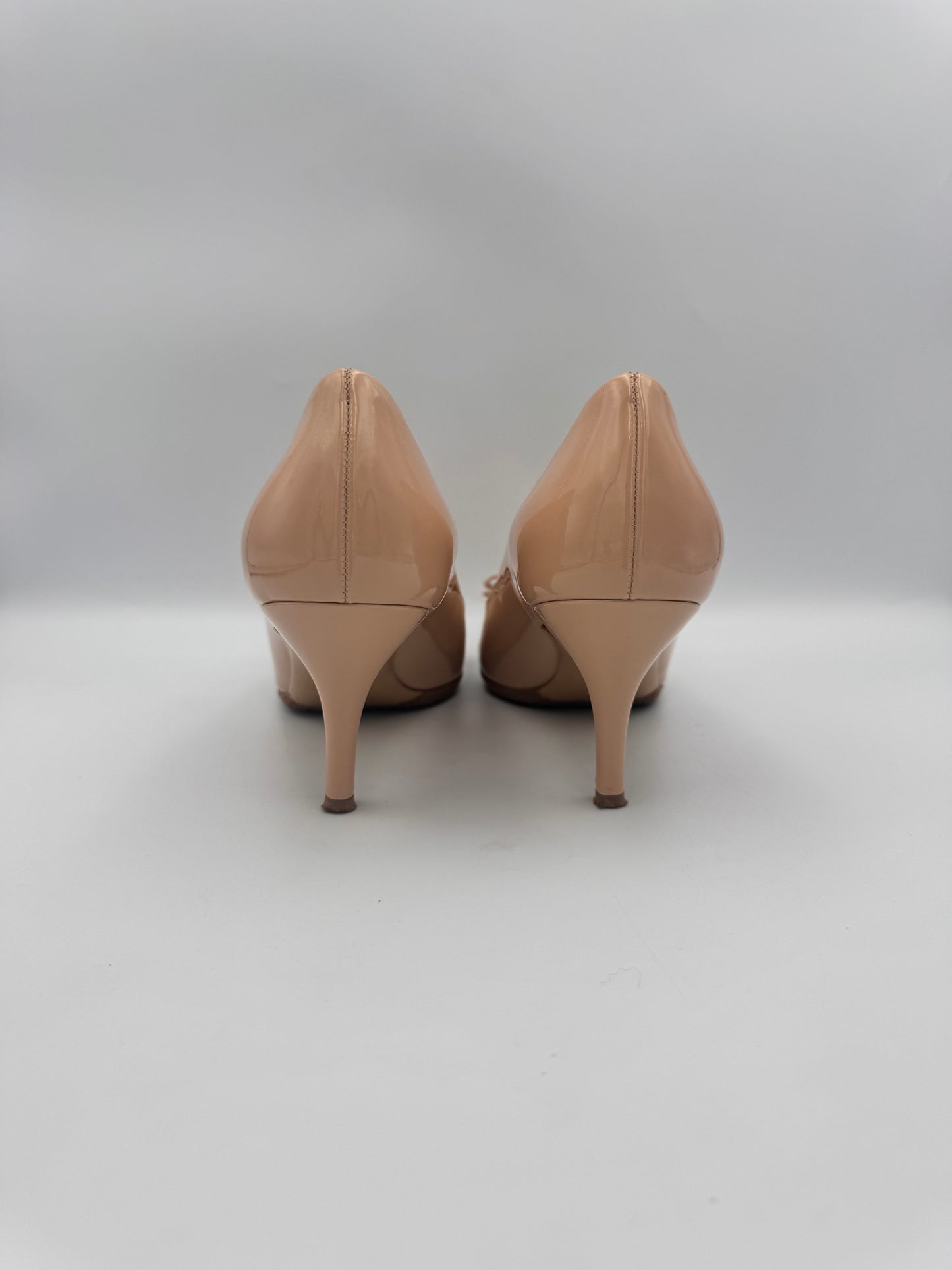 Salvatore Ferragamo Nude Patent Size 7.5