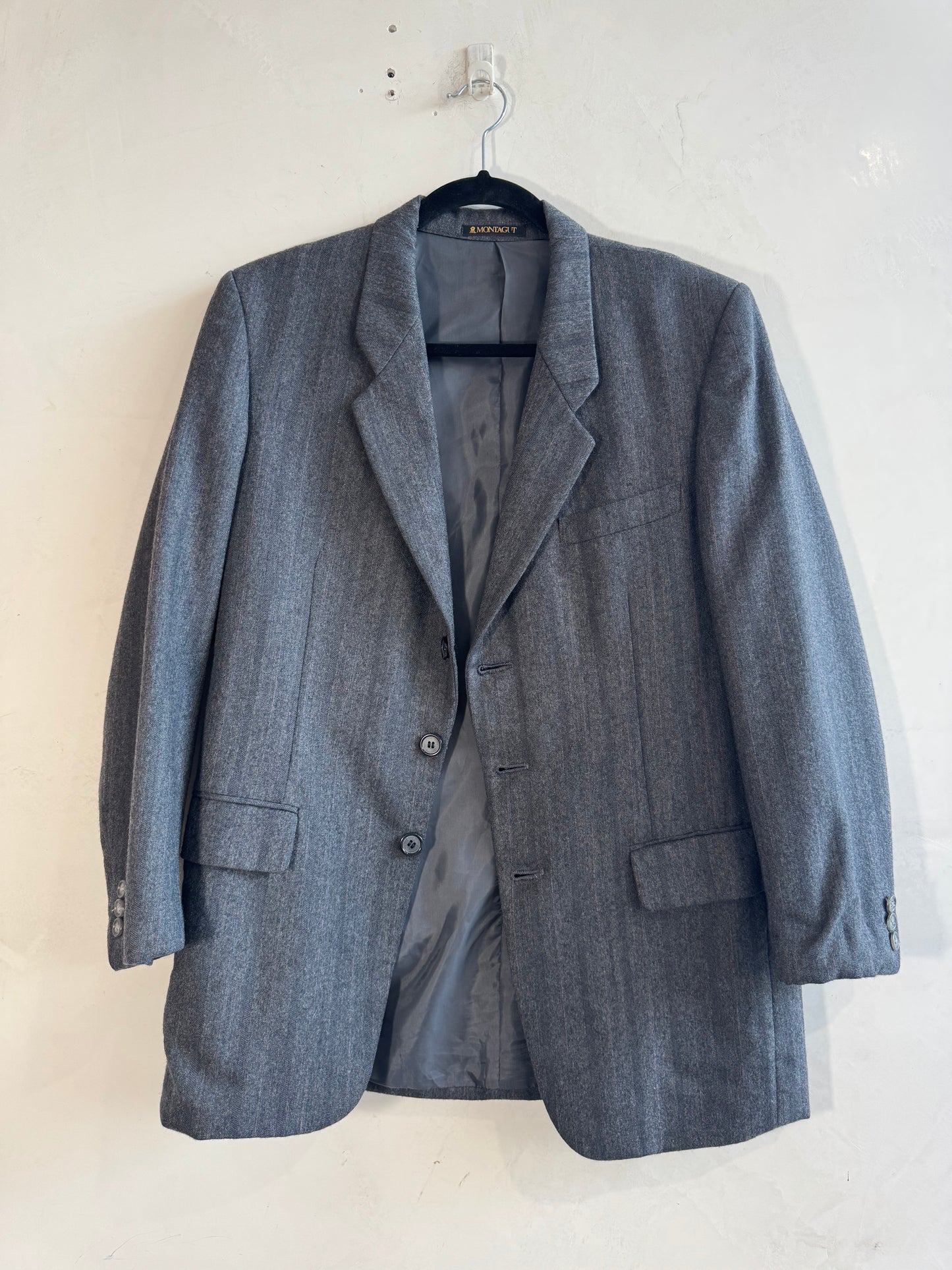 Vintage Montagut Wool Blazer - size L