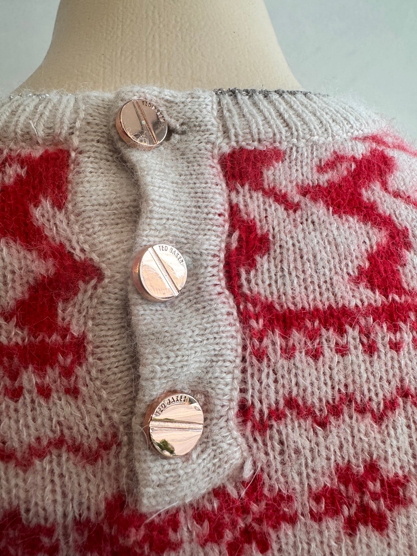 Ted Baker Fair Isle jumper - size XS