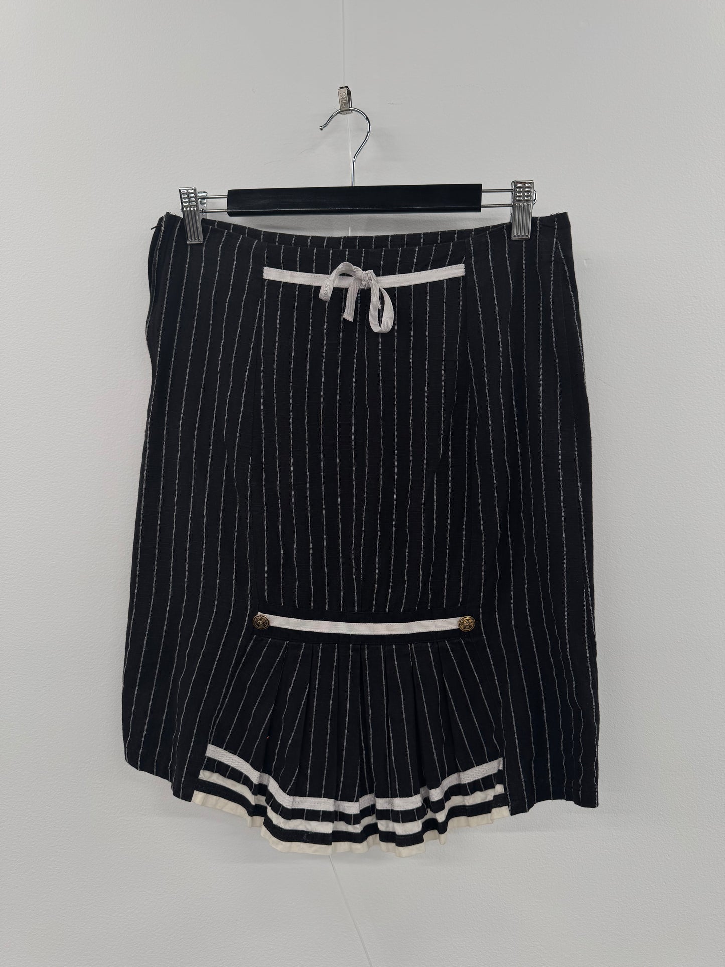 Peace Angels Striped Skirt - Size S