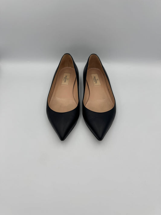 Valentino Black Ballet Flats Size 37