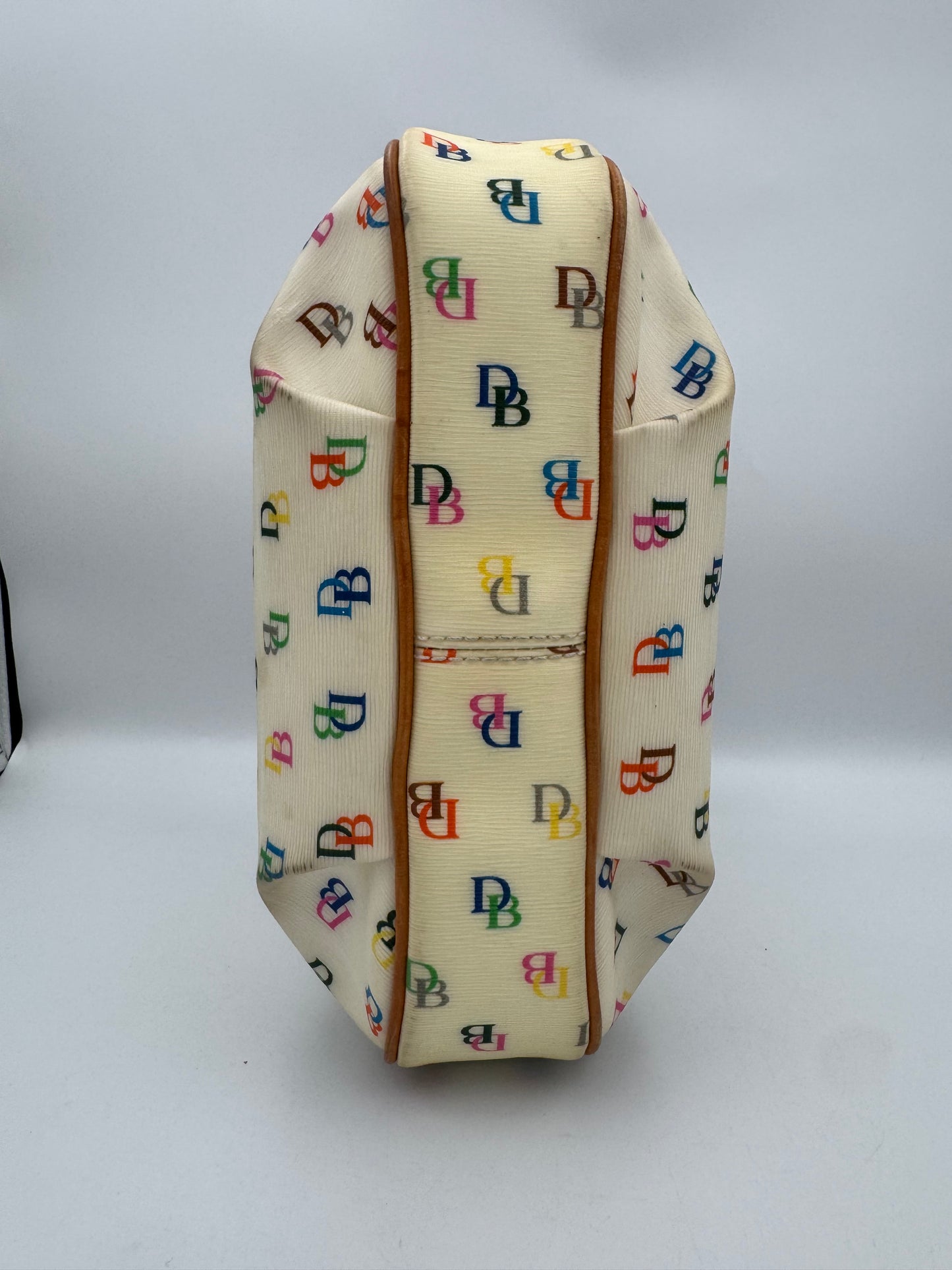 Vintage Dooney & Bourke monogram shoulder bag