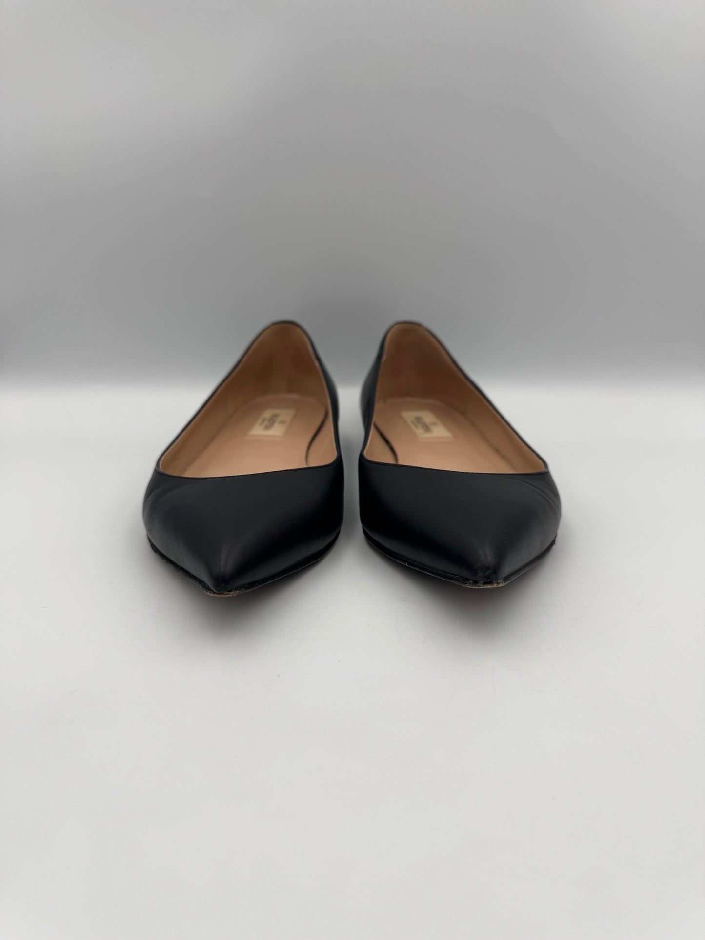 Valentino Black Ballet Flats Size 37